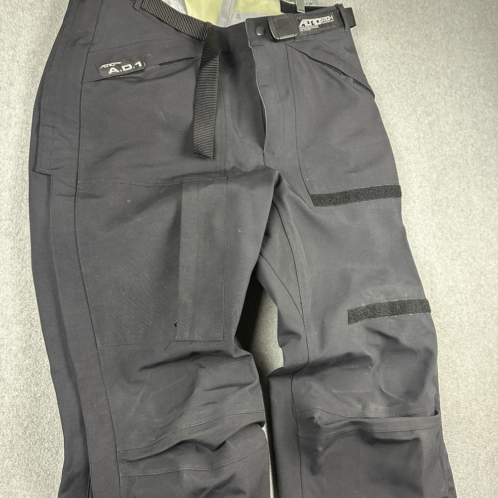 Aerostich AD-1 Pants Mens 36x34 Black Gore-Tex Motorcycle Cargo Waterproof Biker - Picture 8 of 14